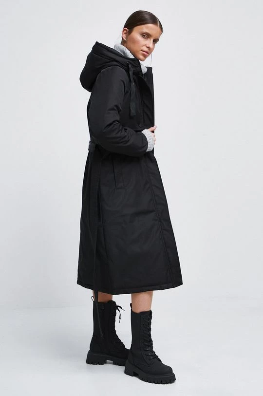 Γυναικεία Παλτά Παλτό Medicine μαύρο 3 Γυναικεία Παλτά Παλτό Medicine μαύρο - Image 2