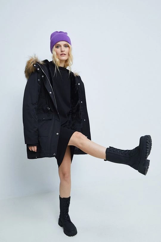 Γυναικεία Φορέματα Φόρεμα Medicine μαύρο 6 Γυναικεία Φορέματα Φόρεμα Medicine μαύρο - Image 4