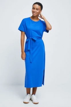 Γυναικεία Φορέματα Βαμβακερό φόρεμα Medicine μοβ