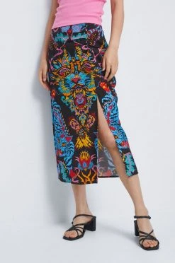 Γυναικεία Φούστες Φούστα Medicine μαύρο