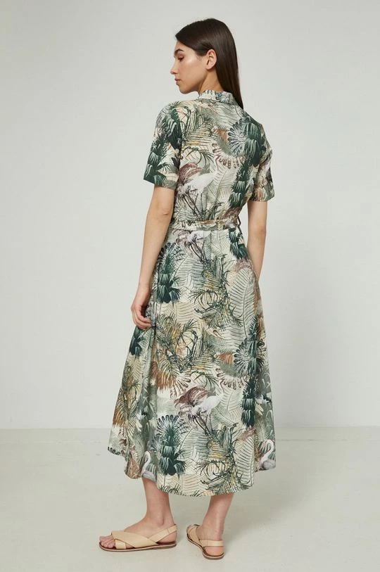 Γυναικεία Φορέματα Φόρεμα με λινό Medicine πολύχρωμο 6 Γυναικεία Φορέματα Φόρεμα με λινό Medicine πολύχρωμο - Image 4