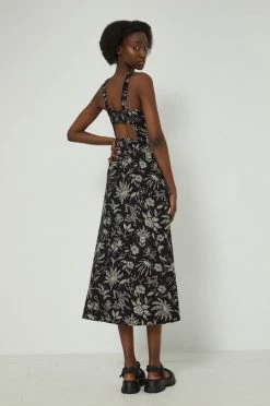 Γυναικεία Φορέματα Φόρεμα από λινό μείγμα Medicine μαύρο -Φτηνός Medicine Κατάστημα unnamed file 1224