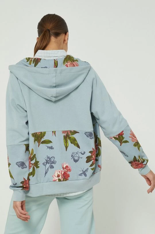 Γυναικεία Με φερμουάρ Βαμβακερή μπλούζα Medicine χρώμα: πράσινο 4 Γυναικεία Με φερμουάρ Βαμβακερή μπλούζα Medicine χρώμα: πράσινο - Image 2