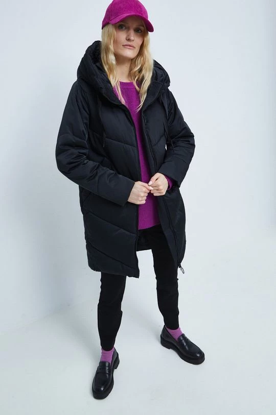 Γυναικεία Παλτά Παλτό Medicine μαύρο 4 Γυναικεία Παλτά Παλτό Medicine μαύρο - Image 2