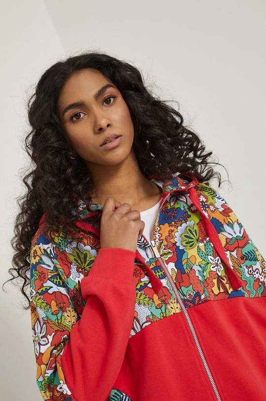 Γυναικεία Με φερμουάρ Βαμβακερή μπλούζα Medicine χρώμα: πορτοκαλί, 7 Γυναικεία Με φερμουάρ Βαμβακερή μπλούζα Medicine χρώμα: πορτοκαλί, - Image 5