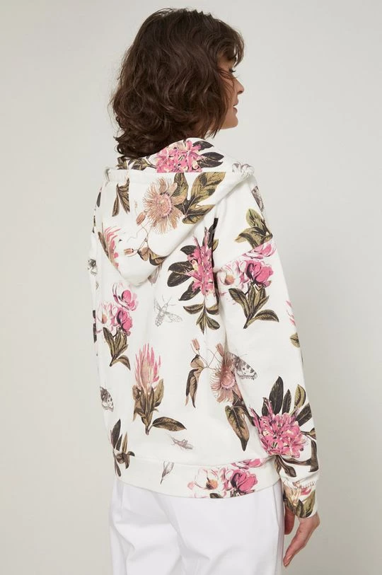 Γυναικεία Με φερμουάρ Βαμβακερή μπλούζα Medicine χρώμα: μπεζ 5 Γυναικεία Με φερμουάρ Βαμβακερή μπλούζα Medicine χρώμα: μπεζ - Image 3