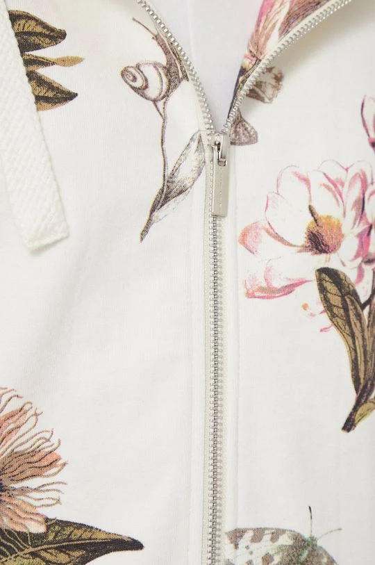 Γυναικεία Με φερμουάρ Βαμβακερή μπλούζα Medicine χρώμα: μπεζ 8 Γυναικεία Με φερμουάρ Βαμβακερή μπλούζα Medicine χρώμα: μπεζ - Image 6