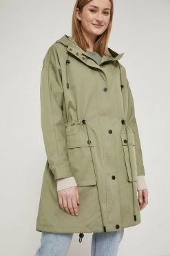 Γυναικεία Παλτά Eπανωφόρι Medicine χρώμα: πράσινο,