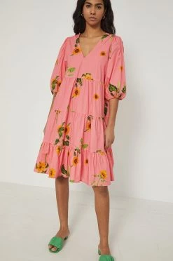 Γυναικεία Φορέματα Βαμβακερό φόρεμα Medicine ροζ, -Φτηνός Medicine Κατάστημα unnamed file 1399