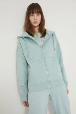 Γυναικεία Με φερμουάρ Medicine - Μπλούζα Basic έντονο ροζ