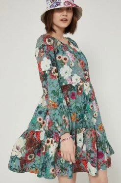 Γυναικεία Φορέματα Medicine - Φόρεμα Flower Oasis παστέλ ροζ -Φτηνός Medicine Κατάστημα unnamed file 1437