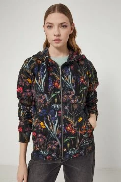 Γυναικεία Με φερμουάρ Medicine - Βαμβακερή μπλούζα Commercial πολύχρωμο