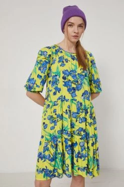 Γυναικεία Φορέματα Medicine - Φόρεμα Eviva L'arte κίτρινο -Φτηνός Medicine Κατάστημα unnamed file 1491