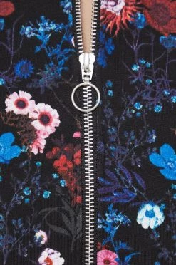 Γυναικεία Με φερμουάρ Medicine - Βαμβακερή μπλούζα Flower Oasis μαύρο -Φτηνός Medicine Κατάστημα unnamed file 1504