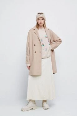 Γυναικεία Παλτά Medicine - Μάλλινο παλτό Essential έντονο ροζ -Φτηνός Medicine Κατάστημα unnamed file 1524