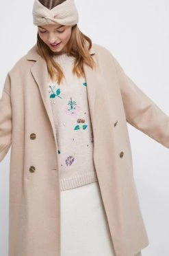 Γυναικεία Παλτά Medicine - Μάλλινο παλτό Essential έντονο ροζ -Φτηνός Medicine Κατάστημα unnamed file 1525