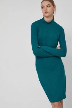 Γυναικεία Φορέματα Medicine - Φόρεμα Essential σκούρο τιρκουάζ