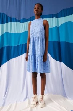 Γυναικεία Φορέματα Βαμβακερό φόρεμα Medicine μπλε