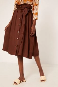 Γυναικεία Φούστες Φούστα Medicine καφέ