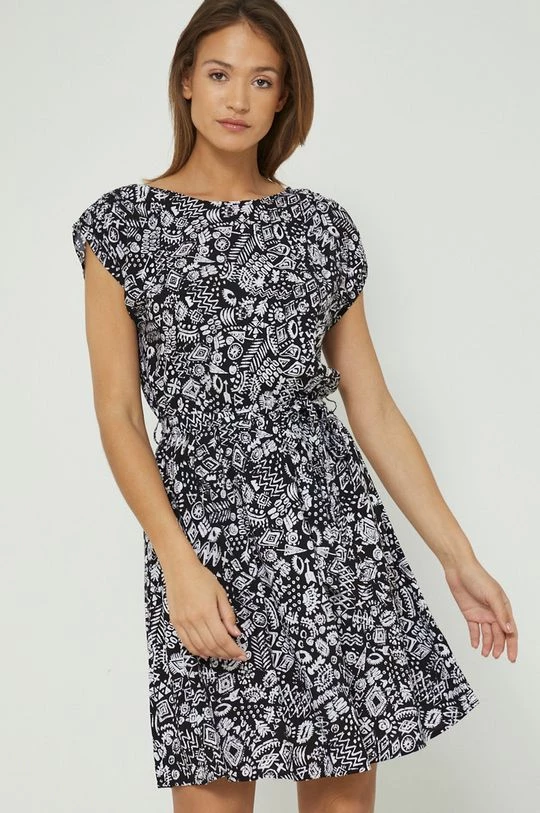 Γυναικεία Φορέματα Φόρεμα Medicine μαύρο 6 Γυναικεία Φορέματα Φόρεμα Medicine μαύρο - Image 4