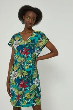 Γυναικεία Φορέματα Βαμβακερό φόρεμα Medicine πολύχρωμο