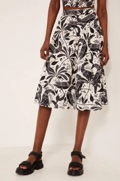 Γυναικεία Φούστες Λινή φούστα Medicine μπεζ,