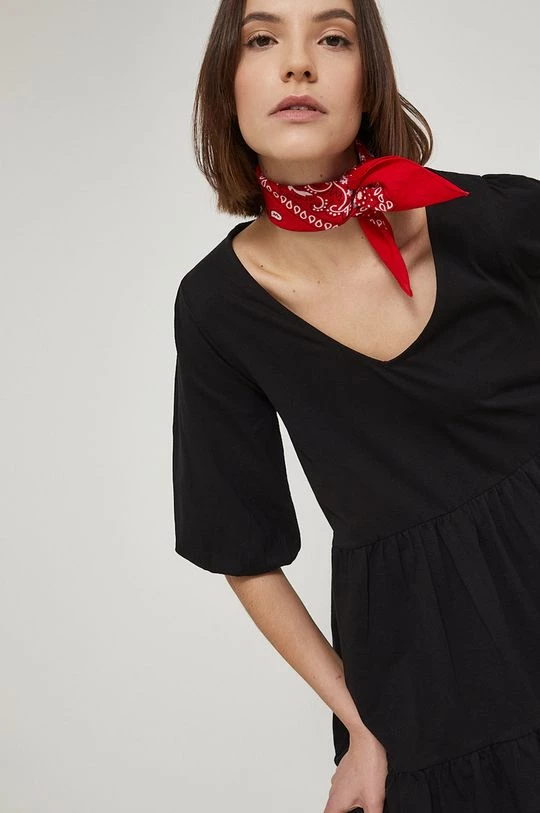 Γυναικεία Φορέματα Βαμβακερό φόρεμα Medicine μαύρο, 3 Γυναικεία Φορέματα Βαμβακερό φόρεμα Medicine μαύρο,