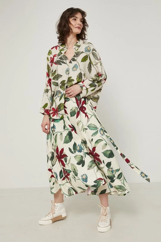 Γυναικεία Φούστες Φούστα από λινό μείγμα Medicine πολύχρωμο 4 Γυναικεία Φούστες Φούστα από λινό μείγμα Medicine πολύχρωμο - Image 2