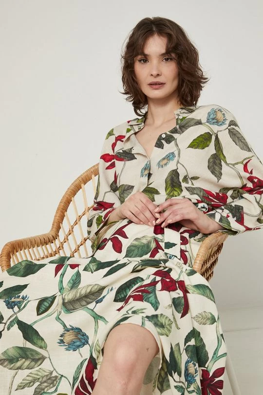 Γυναικεία Φούστες Φούστα από λινό μείγμα Medicine πολύχρωμο 7 Γυναικεία Φούστες Φούστα από λινό μείγμα Medicine πολύχρωμο - Image 5