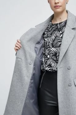 Γυναικεία Παλτά Παλτό από μείγμα μαλλιού Medicine γκρι 13 Γυναικεία Παλτά Παλτό από μείγμα μαλλιού Medicine γκρι -Φτηνός Medicine Κατάστημα unnamed file 191