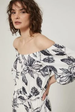 Γυναικεία Φορέματα Φόρεμα από λινό μείγμα Medicine μπεζ -Φτηνός Medicine Κατάστημα unnamed file 1948