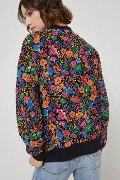 Γυναικεία Με φερμουάρ Βαμβακερή μπλούζα Medicine χρώμα: μαύρο, -Φτηνός Medicine Κατάστημα unnamed file 1958