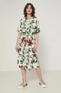 Γυναικεία Φορέματα Φόρεμα από λινό μείγμα Medicine πολύχρωμο