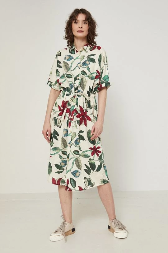 Γυναικεία Φορέματα Φόρεμα από λινό μείγμα Medicine πολύχρωμο 3 Γυναικεία Φορέματα Φόρεμα από λινό μείγμα Medicine πολύχρωμο