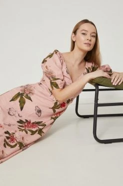 Γυναικεία Φορέματα Λινό φόρεμα Medicine ροζ,