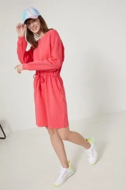 Γυναικεία Φορέματα Medicine - Βαμβακερό φόρεμα Essential έντονο ροζ -Φτηνός Medicine Κατάστημα unnamed file 2049