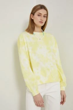 Γυναικεία Χωρίς φερμουάρ Medicine - Βαμβακερή μπλούζα Daily Pleasures ανοιχτό κίτρινο