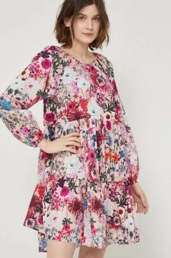 Γυναικεία Φορέματα Medicine - Φόρεμα Flower Oasis παστέλ ροζ -Φτηνός Medicine Κατάστημα unnamed file 2086