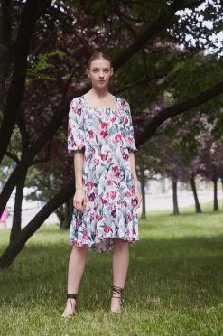 Γυναικεία Φορέματα Medicine - Φόρεμα Divine Love 2 λευκό