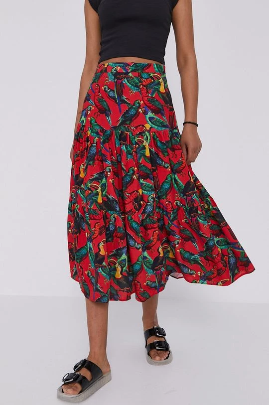 Γυναικεία Φούστες Medicine - Φούστα Tropical Chaos κόκκινο 4 Γυναικεία Φούστες Medicine - Φούστα Tropical Chaos κόκκινο - Image 2