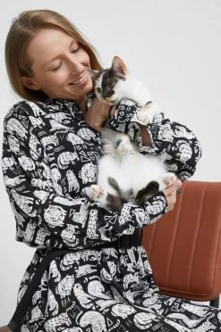 Γυναικεία Φορέματα Φόρεμα Medicine μαύρο