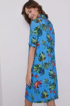Γυναικεία Φορέματα Medicine - Φόρεμα Tropical Chaos μπλε -Φτηνός Medicine Κατάστημα unnamed file 2302