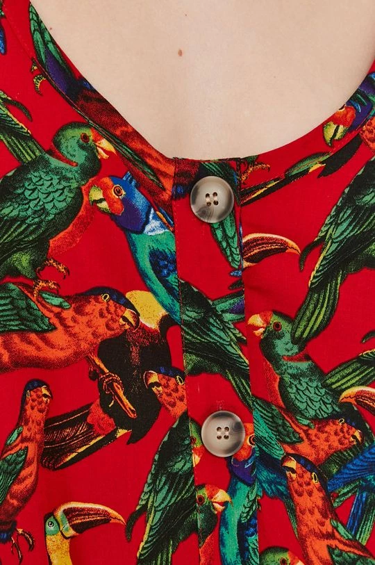 Γυναικεία Φορέματα Medicine - Φόρεμα Tropical Chaos κόκκινο 8 Γυναικεία Φορέματα Medicine - Φόρεμα Tropical Chaos κόκκινο - Image 6