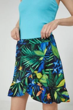 Γυναικεία Φούστες Φούστα από λινό μείγμα Medicine μαύρο