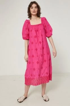 Γυναικεία Φορέματα Βαμβακερό φόρεμα Medicine ροζ -Φτηνός Medicine Κατάστημα unnamed file 2355