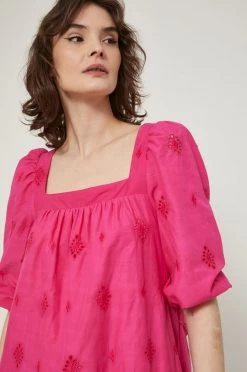 Γυναικεία Φορέματα Βαμβακερό φόρεμα Medicine ροζ -Φτηνός Medicine Κατάστημα unnamed file 2357