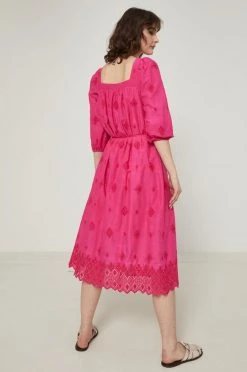 Γυναικεία Φορέματα Βαμβακερό φόρεμα Medicine ροζ -Φτηνός Medicine Κατάστημα unnamed file 2358