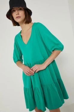 Γυναικεία Φορέματα Βαμβακερό φόρεμα Medicine πράσινο, -Φτηνός Medicine Κατάστημα unnamed file 2374