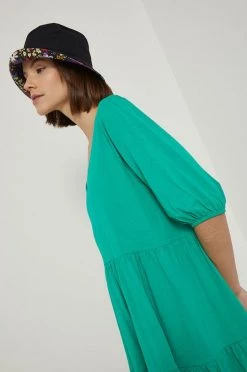 Γυναικεία Φορέματα Βαμβακερό φόρεμα Medicine πράσινο, -Φτηνός Medicine Κατάστημα unnamed file 2375