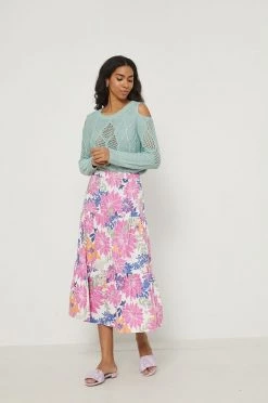 Γυναικεία Φούστες Βαμβακερή φούστα Medicine άσπρο,